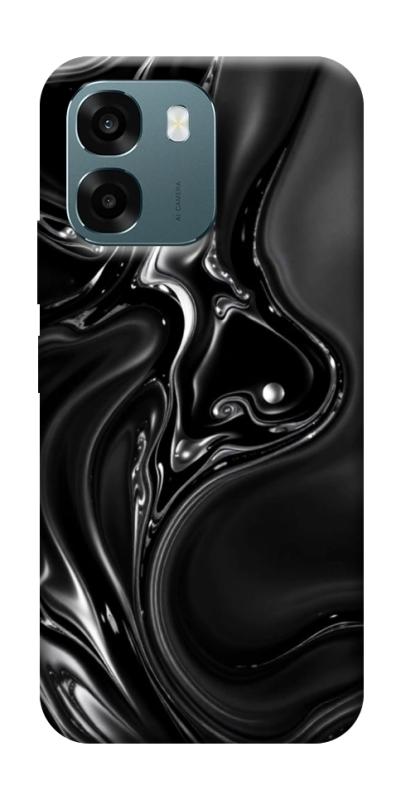 Чехол itsPrint Black Liquid для Oppo A6, паттерн, купить оптом с доставкой