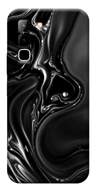 Чехол itsPrint Black Liquid для Infinix Hot 70, паттерн, купить оптом с доставкой