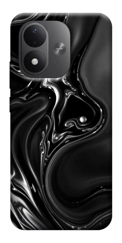Чехол itsPrint Black Liquid для Xiaomi Redmi Note 17, паттерн, купить оптом с доставкой