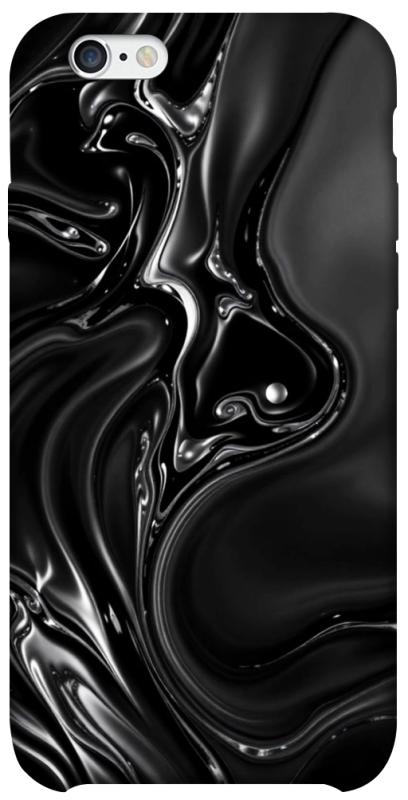 Чехол itsPrint Black Liquid для Apple iPhone 6/6s (4.7"), паттерн, купить оптом с доставкой