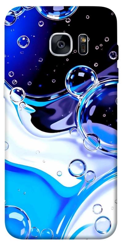 Чехол itsPrint Blue Bubbles для Samsung G935F Galaxy S7 Edge, паттерн, купить оптом с доставкой