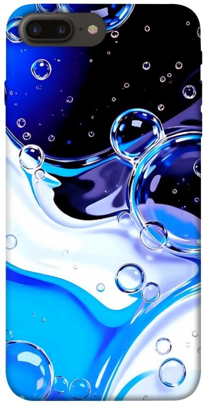 Чехол itsPrint Blue Bubbles для Apple iPhone 7 plus / 8 plus (5.5"), паттерн, купить оптом с доставкой