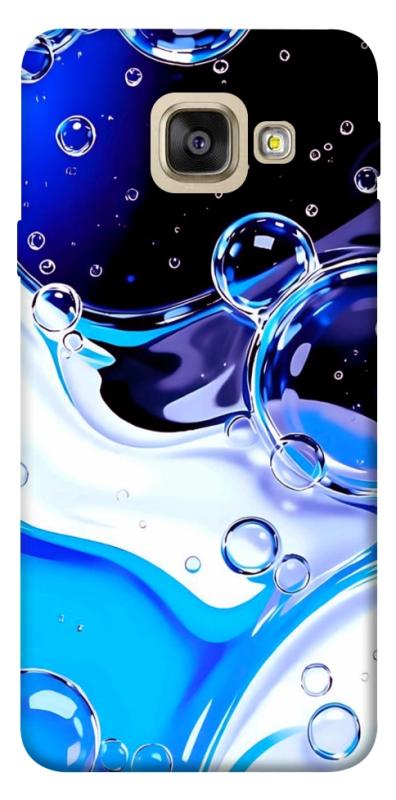 Чехол itsPrint Blue Bubbles для Samsung A520 Galaxy A5 (2017), паттерн, купить оптом с доставкой