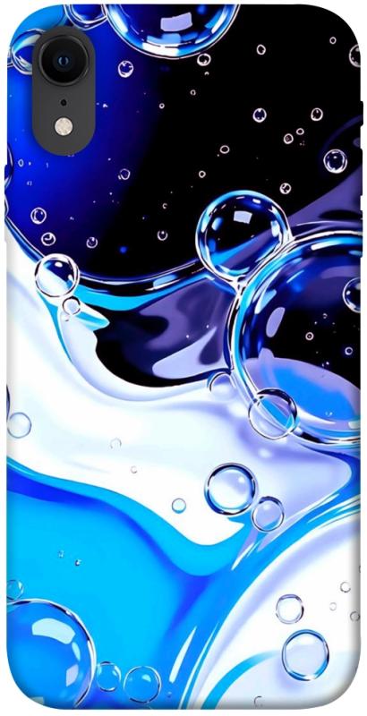 Чохол itsPrint Blue Bubbles для Apple iPhone XR (6.1"), паттерн, купити оптом з доставкою