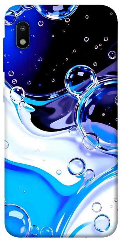 Чехол itsPrint Blue Bubbles для Samsung Galaxy A10 (A105F), паттерн, купить оптом с доставкой