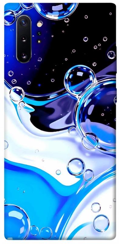 Чохол itsPrint Blue Bubbles для Samsung Galaxy Note 10 Plus, паттерн, купити оптом з доставкою