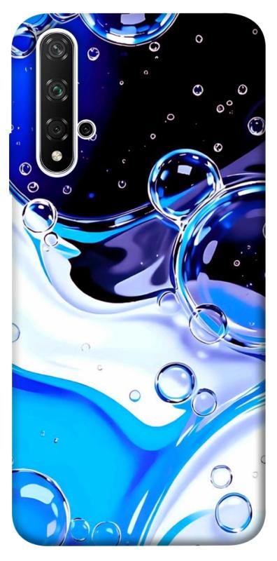Чехол itsPrint Blue Bubbles для Huawei Honor 20 / Nova 5T, паттерн, купить оптом с доставкой
