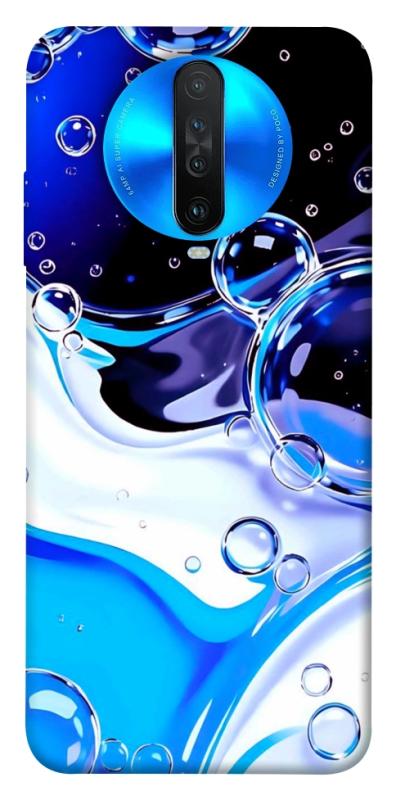Чехол itsPrint Blue Bubbles для Xiaomi Redmi K30, паттерн, купить оптом с доставкой