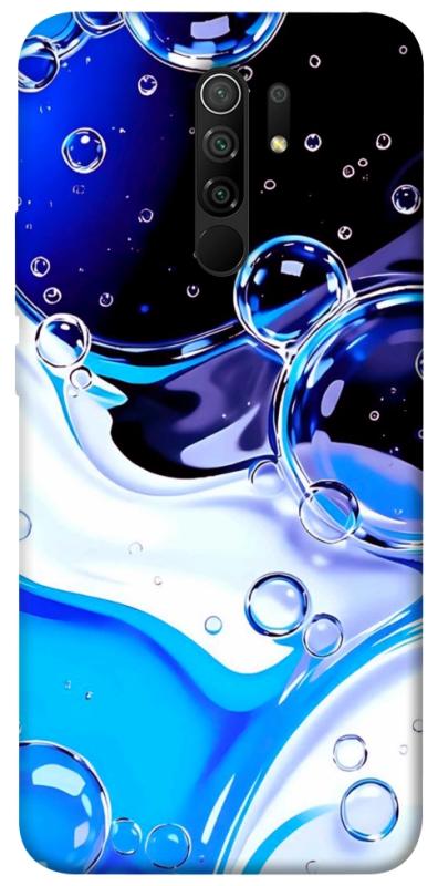 Чехол itsPrint Blue Bubbles для Xiaomi Redmi 9, паттерн, купить оптом с доставкой