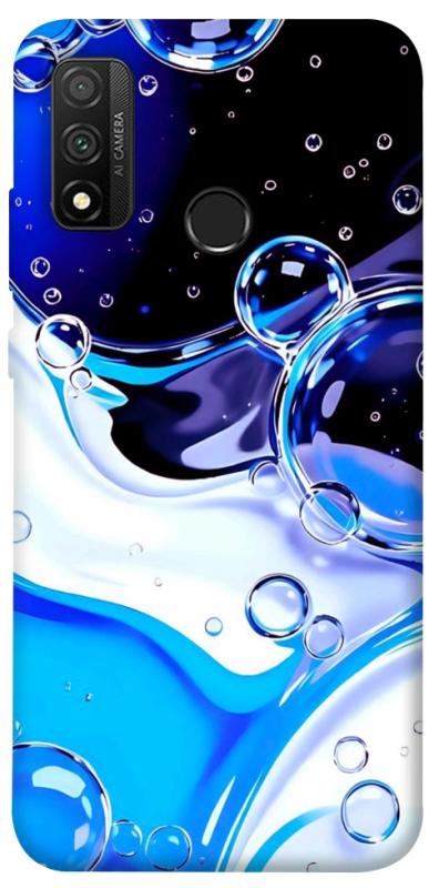 Чехол itsPrint Blue Bubbles для Huawei P Smart (2020), паттерн, купить оптом с доставкой