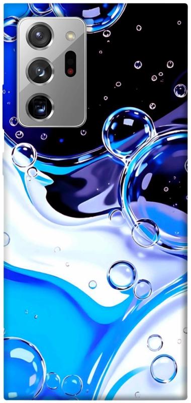 Чохол itsPrint Blue Bubbles для Samsung Galaxy Note 20 Ultra, паттерн, купити оптом з доставкою