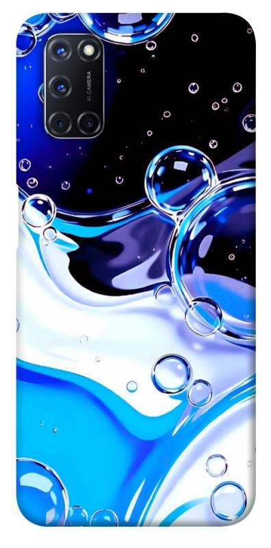 Чехол itsPrint Blue Bubbles для Oppo A52 / A72 / A92, паттерн, купить оптом с доставкой