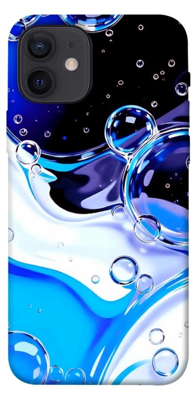 Чехол itsPrint Blue Bubbles для Apple iPhone 12 Pro (6.1"), паттерн, купить оптом с доставкой