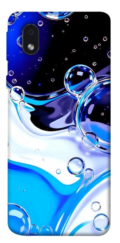 Чехол itsPrint Blue Bubbles для Samsung Galaxy M01 Core / A01 Core, паттерн, купить оптом с доставкой
