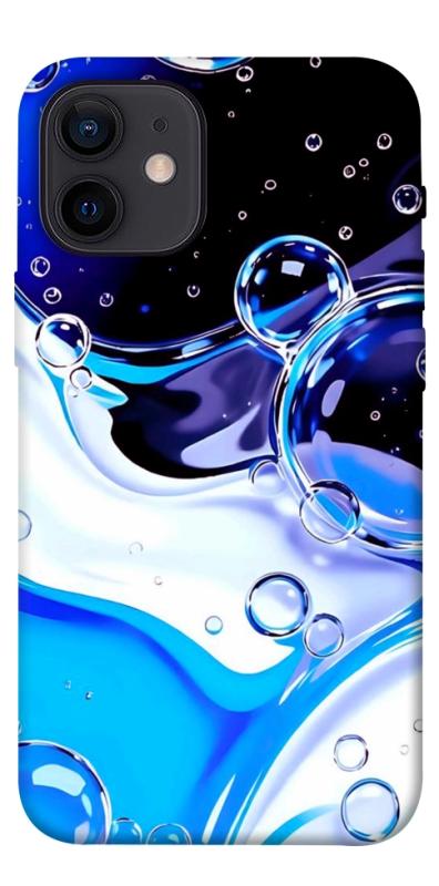 Чохол itsPrint Blue Bubbles для Apple iPhone 12 mini (5.4"), паттерн, купити оптом з доставкою