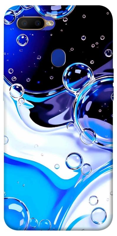 Чохол itsPrint Blue Bubbles для Oppo A5s / Oppo A12, паттерн, купити оптом з доставкою
