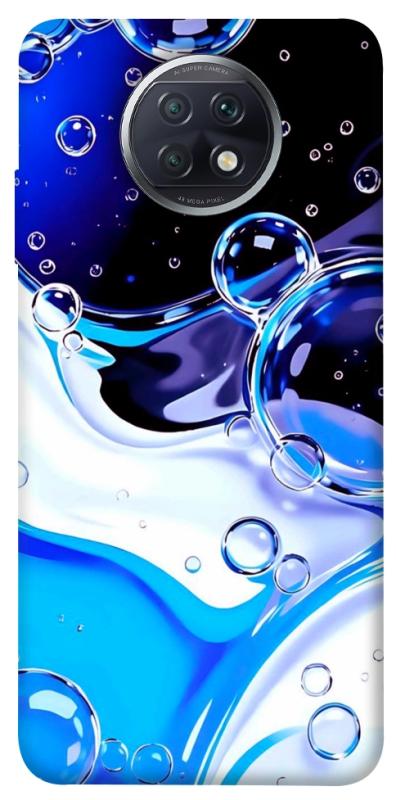Чехол itsPrint Blue Bubbles для Xiaomi Redmi Note 9 5G / Note 9T, паттерн, купить оптом с доставкой
