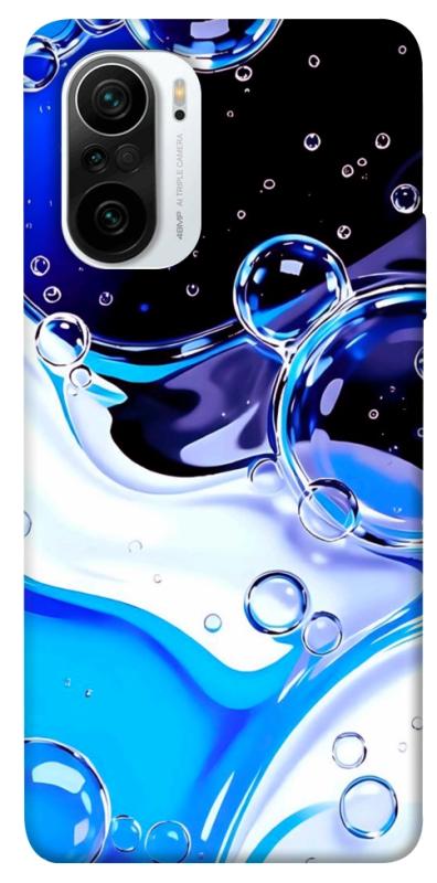 Чехол itsPrint Blue Bubbles для Xiaomi Redmi K40 / K40 Pro / K40 Pro+ / Poco F3, паттерн, купить оптом с доставкой