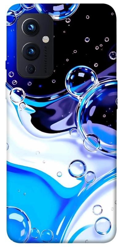 Чехол itsPrint Blue Bubbles для OnePlus 9, паттерн, купить оптом с доставкой