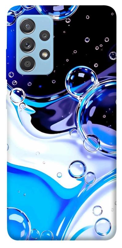 Чехол itsPrint Blue Bubbles для Samsung Galaxy A52 4G / A52 5G, паттерн, купить оптом с доставкой