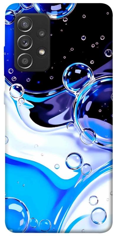 Чехол itsPrint Blue Bubbles для Samsung Galaxy A52 4G / A52 5G, паттерн, купить оптом с доставкой