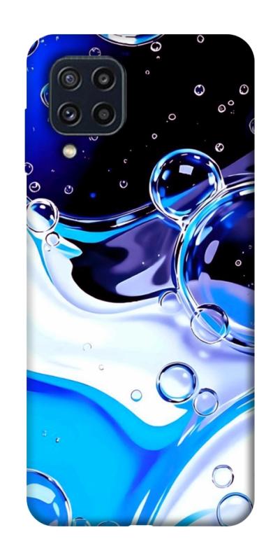 Чохол itsPrint Blue Bubbles для Samsung Galaxy M32, паттерн, купити оптом з доставкою