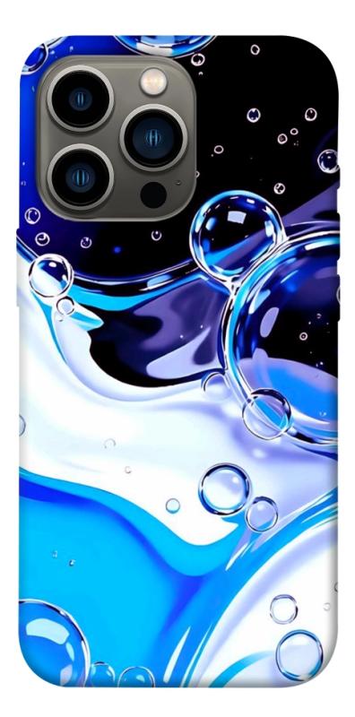 Чехол itsPrint Blue Bubbles для Apple iPhone 13 Pro (6.1"), паттерн, купить оптом с доставкой