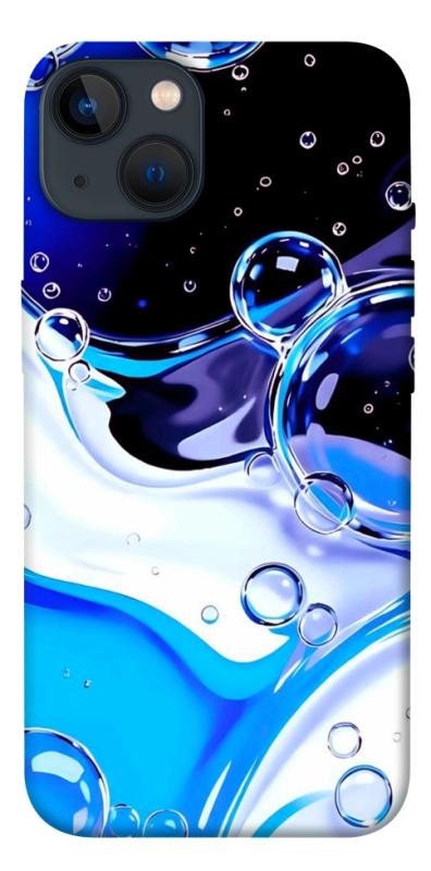 Чехол itsPrint Blue Bubbles для Apple iPhone 13 (6.1"), паттерн, купить оптом с доставкой