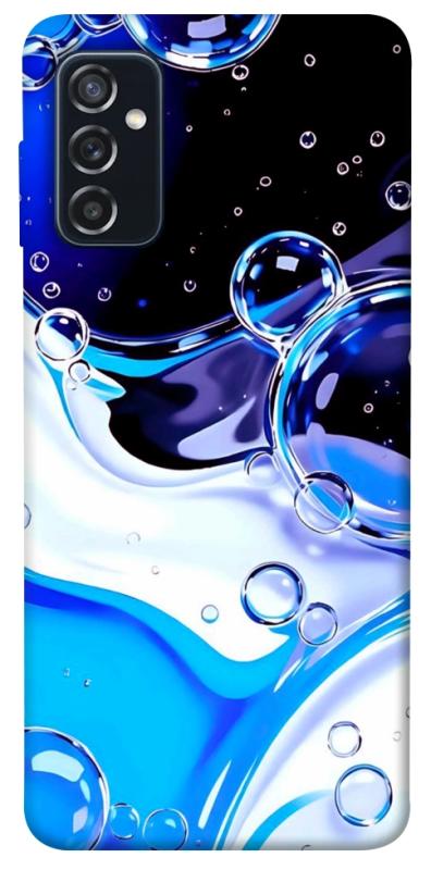 Чохол itsPrint Blue Bubbles для Samsung Galaxy M52, паттерн, купити оптом з доставкою