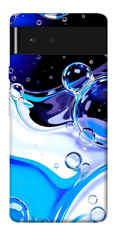 Чохол itsPrint Blue Bubbles для Google Pixel 6, паттерн, купити оптом з доставкою