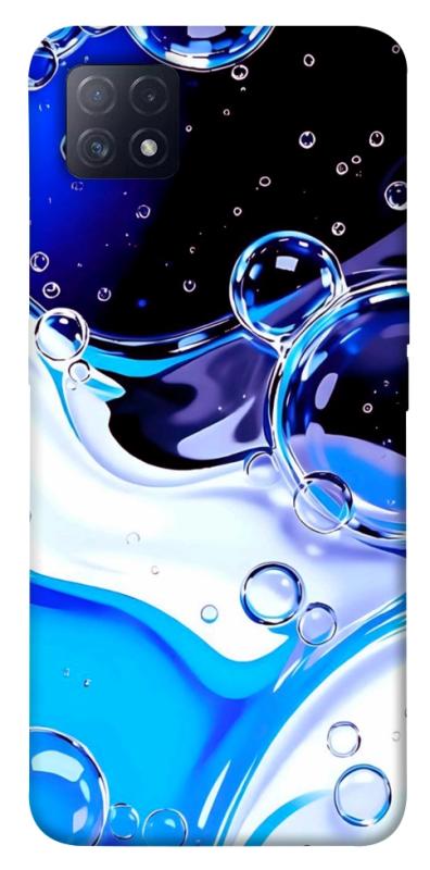 Чехол itsPrint Blue Bubbles для Oppo A72 5G / A73 5G, паттерн, купить оптом с доставкой