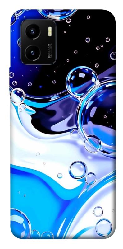 Чехол itsPrint Blue Bubbles для Vivo Y15s, паттерн, купить оптом с доставкой