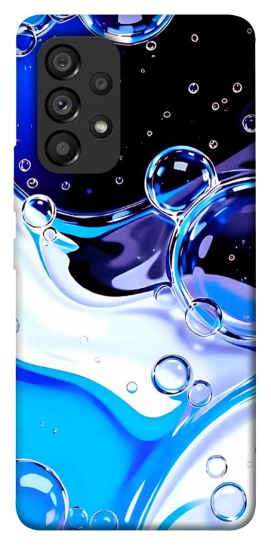 Чехол itsPrint Blue Bubbles для Samsung Galaxy A53 5G, паттерн, купить оптом с доставкой