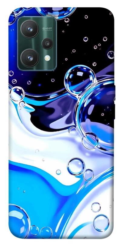 Чехол itsPrint Blue Bubbles для Realme 9 Pro, паттерн, купить оптом с доставкой
