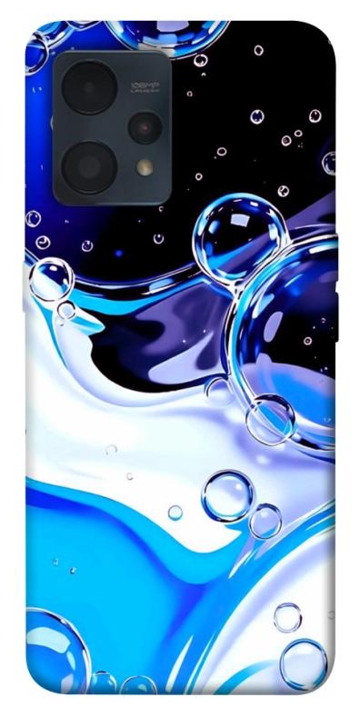 Чехол itsPrint Blue Bubbles для Realme 9 4G / 9 Pro+, паттерн, купить оптом с доставкой