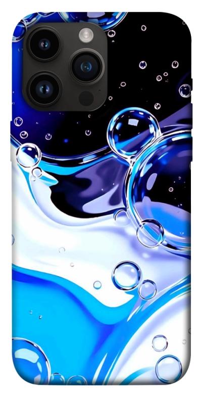 Чехол itsPrint Blue Bubbles для Apple iPhone 14 Pro Max (6.7"), паттерн, купить оптом с доставкой