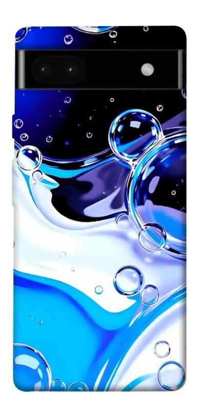 Чехол itsPrint Blue Bubbles для Google Pixel 6a, паттерн, купить оптом с доставкой