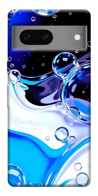 Чехол itsPrint Blue Bubbles для Google Pixel 7, паттерн, купить оптом с доставкой