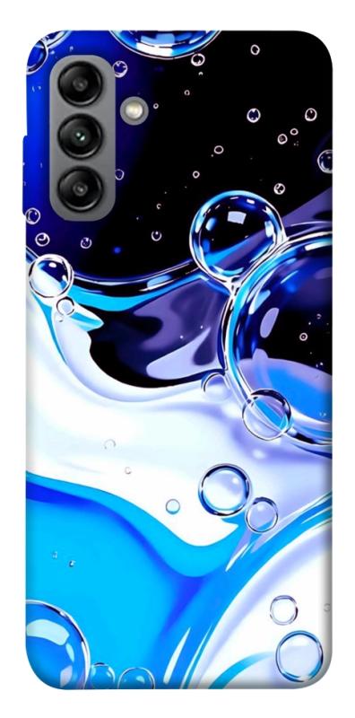 Чехол itsPrint Blue Bubbles для Samsung Galaxy A04s, паттерн, купить оптом с доставкой