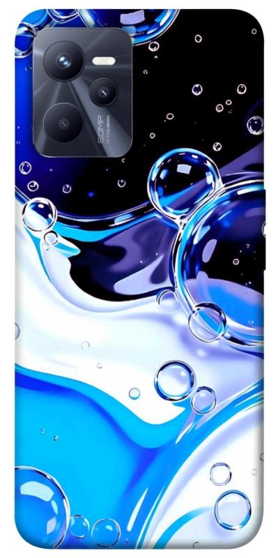 Чехол itsPrint Blue Bubbles для Realme C35, паттерн, купить оптом с доставкой