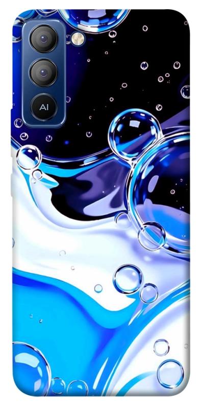 Чехол itsPrint Blue Bubbles для TECNO Pop 5 LTE, паттерн, купить оптом с доставкой