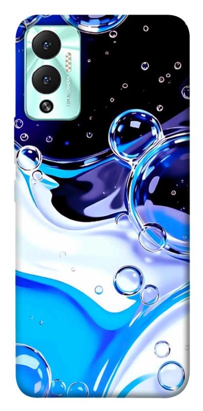 Чехол itsPrint Blue Bubbles для Infinix Hot 12 Play, паттерн, купить оптом с доставкой