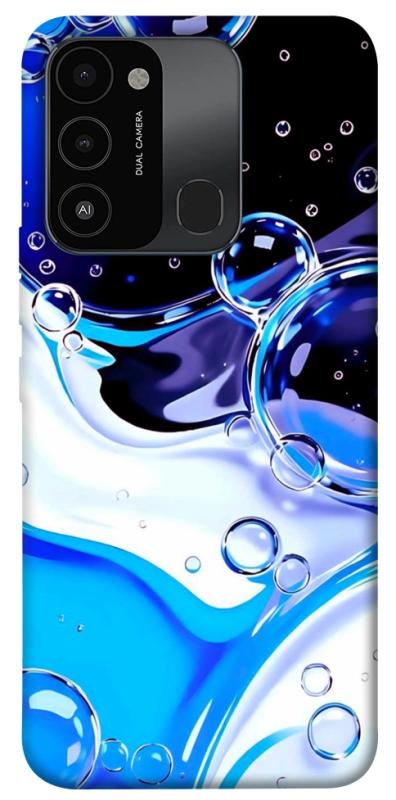 Чехол itsPrint Blue Bubbles для Tecno Spark Go 2022 (KG5m), паттерн, купить оптом с доставкой