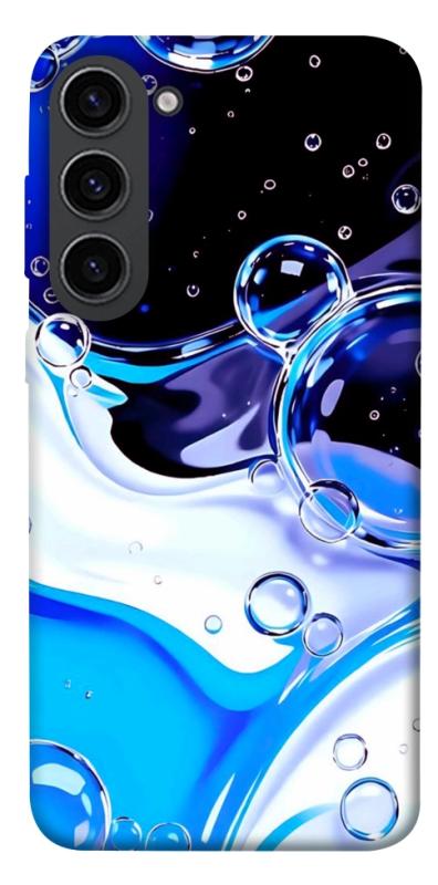 Чехол itsPrint Blue Bubbles для Samsung Galaxy S23, паттерн, купить оптом с доставкой