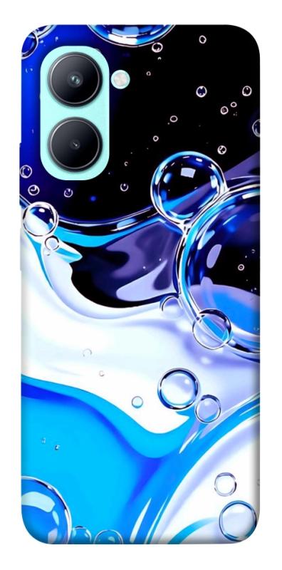 Чехол itsPrint Blue Bubbles для Realme C33, паттерн, купить оптом с доставкой