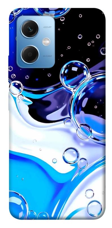 Чехол itsPrint Blue Bubbles для Xiaomi Redmi Note 12 5G, паттерн, купить оптом с доставкой