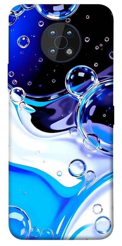 Чехол itsPrint Blue Bubbles для Nokia G50, паттерн, купить оптом с доставкой