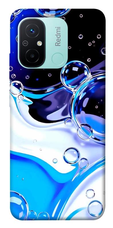 Чехол itsPrint Blue Bubbles для Xiaomi Redmi 12C, паттерн, купить оптом с доставкой