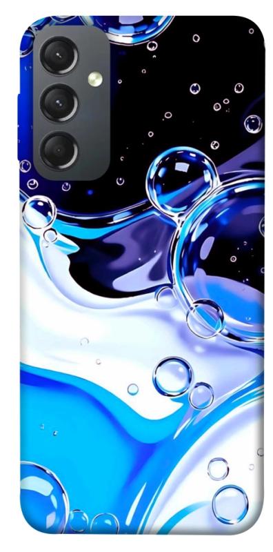 Чехол itsPrint Blue Bubbles для Samsung Galaxy A24 4G, паттерн, купить оптом с доставкой
