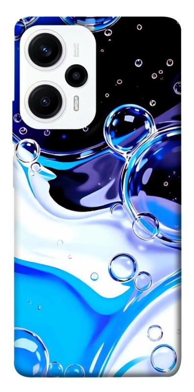 Чехол itsPrint Blue Bubbles для Xiaomi Poco F5 / Note 12 Turbo, паттерн, купить оптом с доставкой